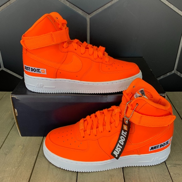 nike air force 1 high lv8 orange